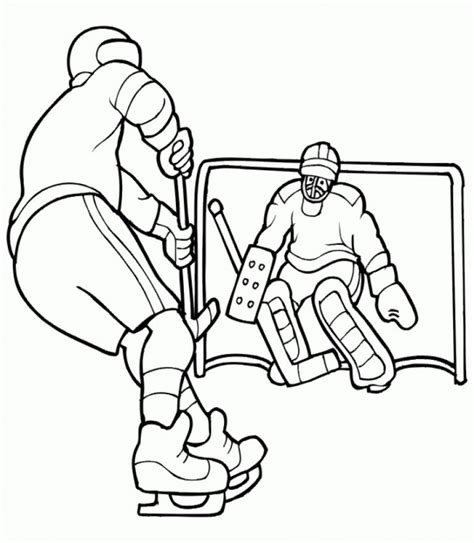 Hockey Rink Coloring Pages at GetColorings.com | Free printable ...