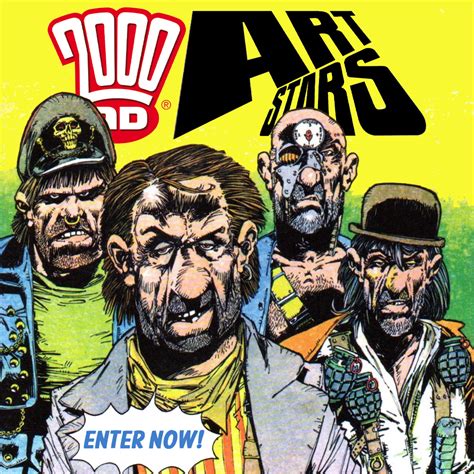 YOUR art could appear in 2000 AD - enter the Art Stars competition now!