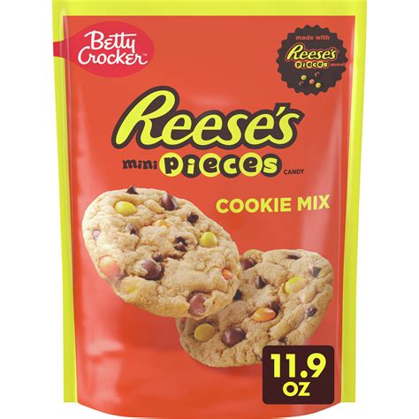 Betty Crocker Peanut Butter Cookie Mix, REESE's PIECES Minis ...