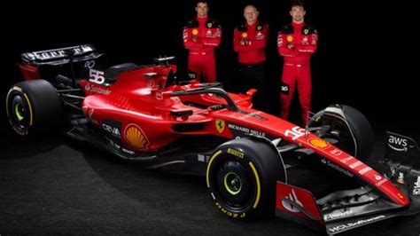 Ferrari reveal their 'Valentine' as new car launched for 2023 Formula 1 ...