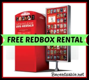 Free Redbox Movie Code