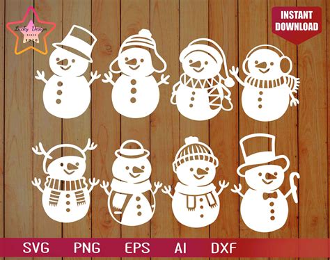 Bundle Christmas Svg Snowman Svg Christmas Svg Funny Snowman Svg Snowman Face Svg Snowman ...