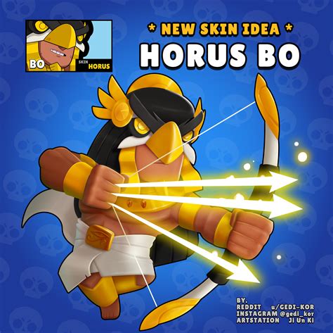 [SKIN IDEA] Horus Bo : r/Brawlstars