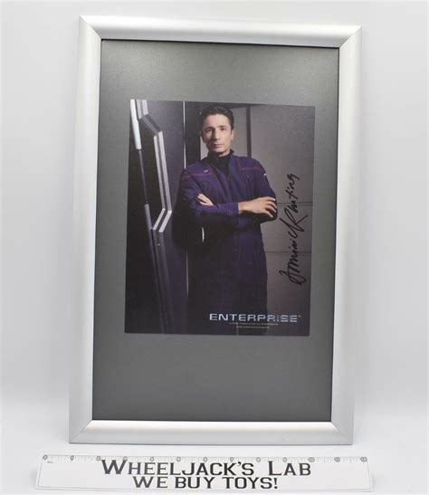 Lt. Malcolm Reed Star Trek Enterprise Dominic Keating AUTOGRAPHED ...