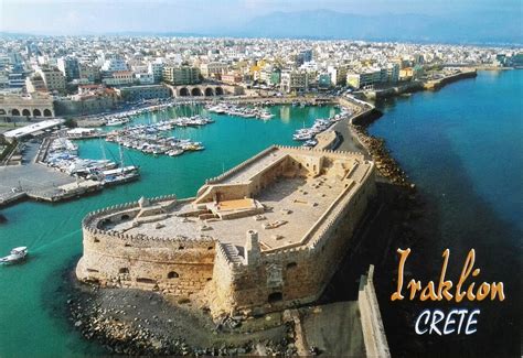 Postcard Traveller: Greece - Iraklion, Capital City of Crete Island