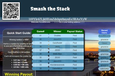 Smash the Stack Review – Play Counter Based Game with BTC