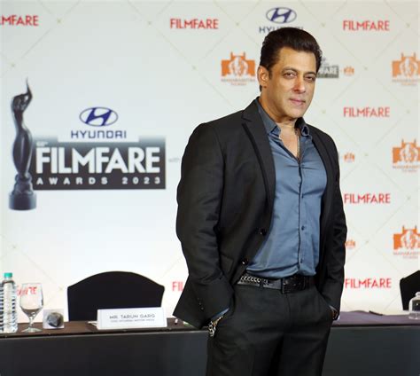 Salman Khan attends press conference for 68th ‘Filmfare Awards 2023 ...