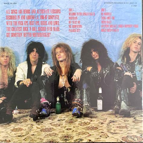 Guns N' Roses ‎– Appetite For Destruction Alternative Album - VINYL PUSSYCAT RECORDS
