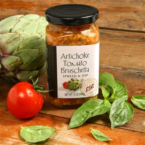 Elki Artichoke Tomato Bruschetta - 91E / 12 oz | Elki