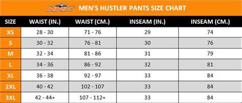 mens pants size chart - Google Search in 2021 | Mens pants size chart, Mens pants, Size chart