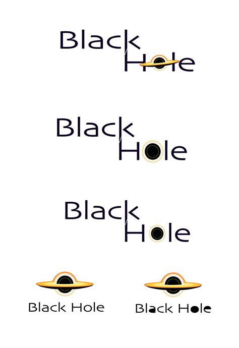 Black Hole logo design :: Behance