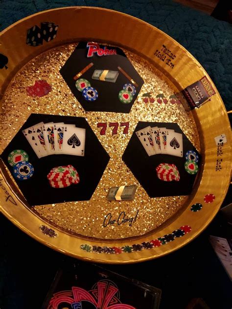 Casino Themed Decor Set - Etsy