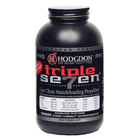 Hodgdon Triple Seven FFFG 1 lb Muzzleloader Powder - T73 | Palmetto ...