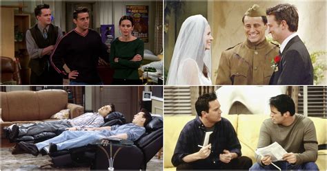 Friends: 5 Best Things Joey Did For Chandler (& 5 Chandler Did For Joey)