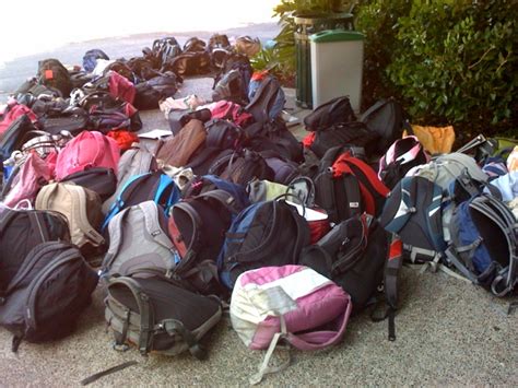 Day 6 | Backpacks, backpacks, backpacks...and alot of them! | Flickr