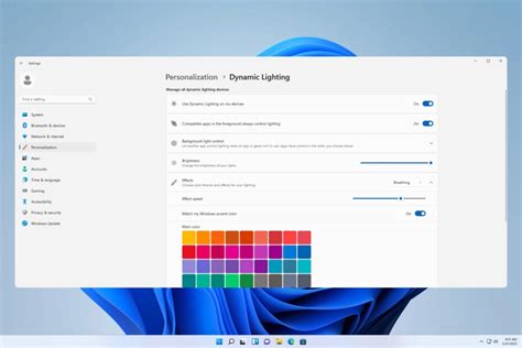 How to Use Dynamic Lighting on Windows 11