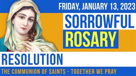 LISTEN - ROSARY FRIDAY - Theme: RESOLUTION - YouTube