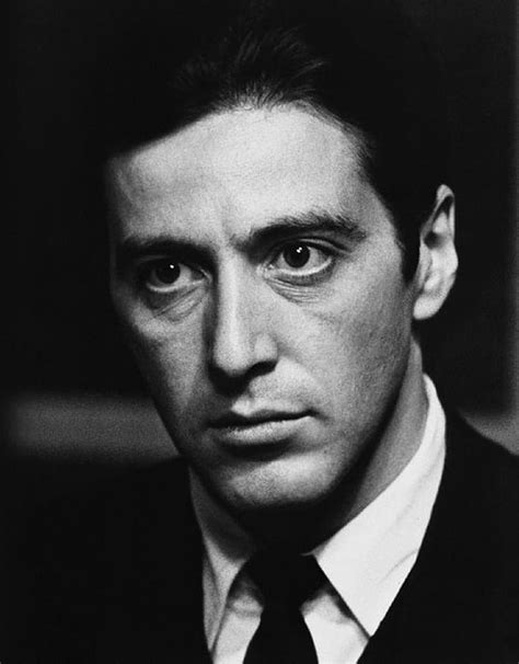 HD wallpaper: al pacino michael corleone the godfather monochrome, portrait | Wallpaper Flare