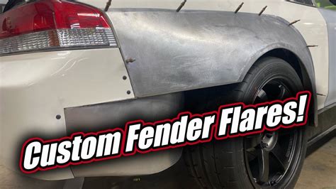 How to Make Custom Fender Flares!// Widebody Honda Prelude Time Attack ...