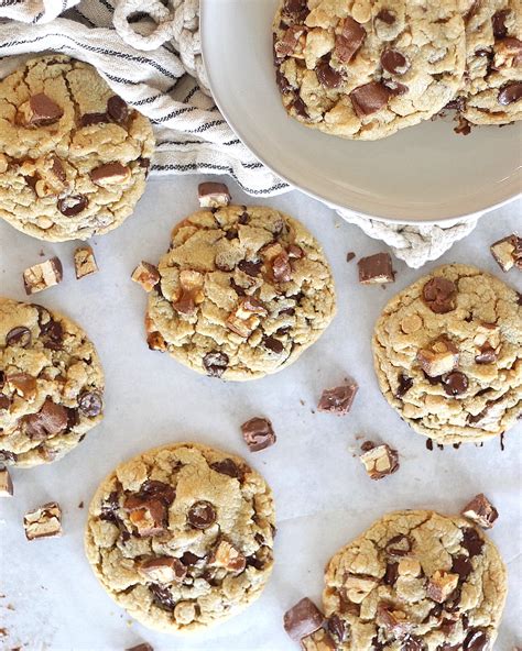 Easy to Make, Irresistible Snickers Cookies - Cake by Courtney