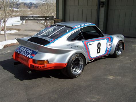 1971 Porsche 911 Vintage Road Racing Car, Martini Racing Tribute,