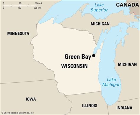 Map Of Green Bay Area - Alanna Leontyne