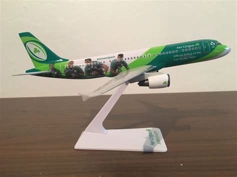 Aer Lingus Ireland Official Airline of th eIrish Rugby Team Ireland National Rugby Team Livery # ...