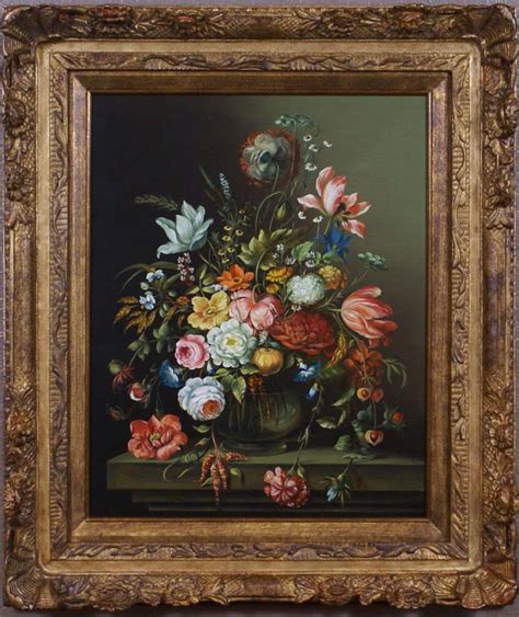 Unknown - Dutch-Style Floral Still Life at 1stDibs