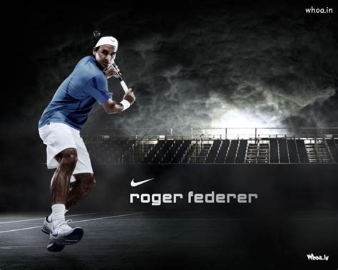 Roger Federer Dark Hd Wallpaper