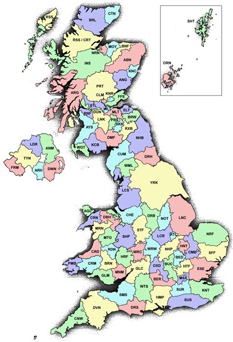 The Historic Counties Trust :: Map