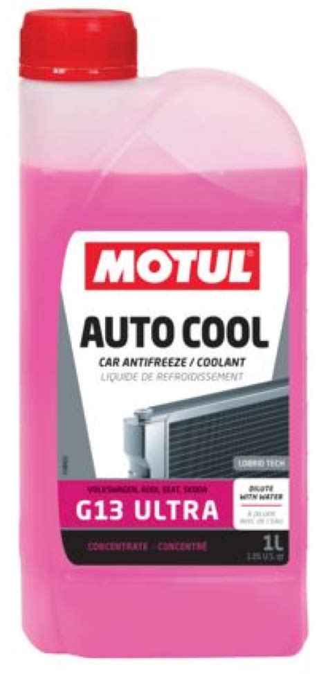 Motul Auto Cool G13 Ultra Coolant Concentrated Antifreeze (VW TL 774 J), 1 Litre - R S Cars ...