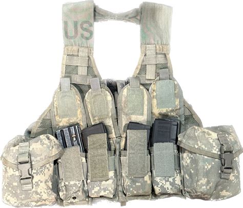 MOLLE II US Army Fighting Load Carrier Vest! QRF/Rifleman Setup! 8 Pieces, ACU - La Paz County ...