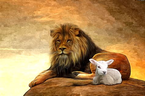 The Lion and the Lamb by PeterPawn on DeviantArt