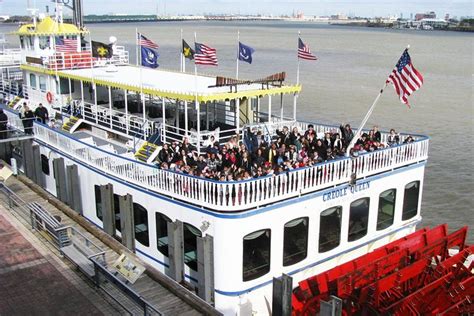 Paddlewheeler Creole Queen Historic Mississippi River Cruise 2021 ...