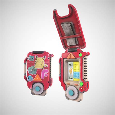 3D Pokedex and pokeball saphire version - TurboSquid 1742495