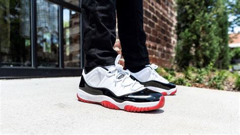 Sneakers Release – Jordan 11 Retro Low “White Bred” White/University ...