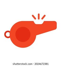 Shrill Sound Icon Flat Design Whistle Stock Vector (Royalty Free) 2024672381 | Shutterstock