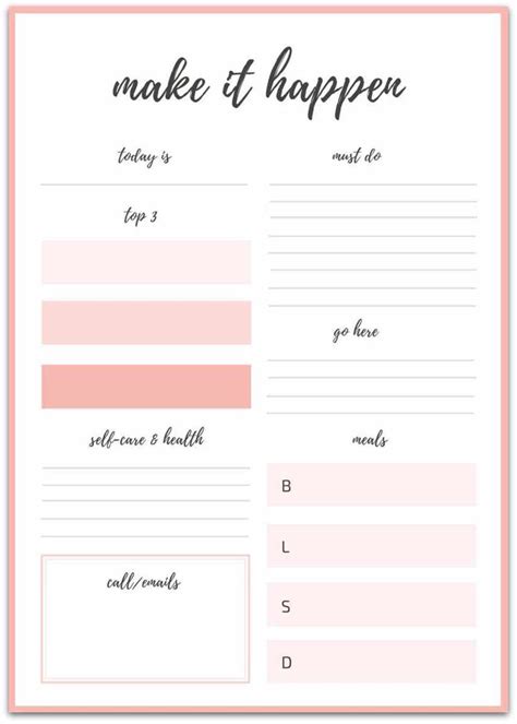 10 Free Printable Goal Setting Worksheets | parade