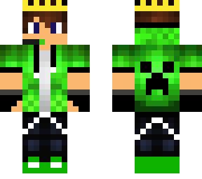 boy with crown | Minecraft Skin