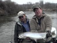 Michigan Guided Fly Fishing and Light Tackle Fishing For Salmon Trout Steelhead Smallmouth Bass