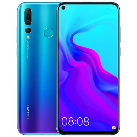 Nouveau HUAWEI Nova 4 caméra arrière 48MP triple 6,4 pouces 8GB 128GB ...