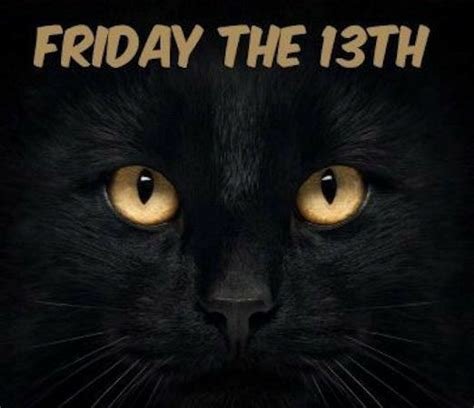 Happy Friday 13th Black Cat