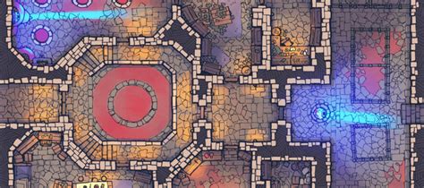 The Cultist Lair – A Dungeon Map from 2-Minute Tabletop