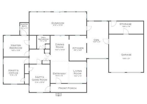 The Finalized House Floor Plan (Plus Some Random Plans And Ideas ...