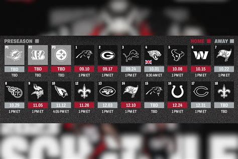 Atlanta falcons schedule for 2023 nfl season | MARCA English