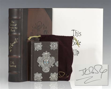 The Tales of Beedle the Bard J.K. Rowling First Edition Signed Rare