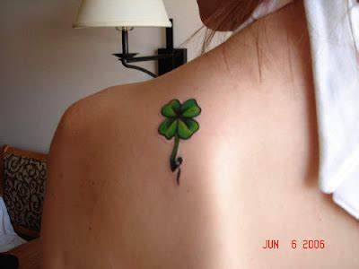 Great Clover Tattoo |Free Tattoo Designs and Ideas