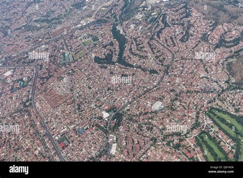 Mexico City, Mexico, aerial Stock Photo - Alamy