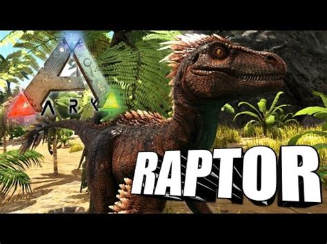 Taming A Raptor | Ark Survival Evolved | The Island - YouTube