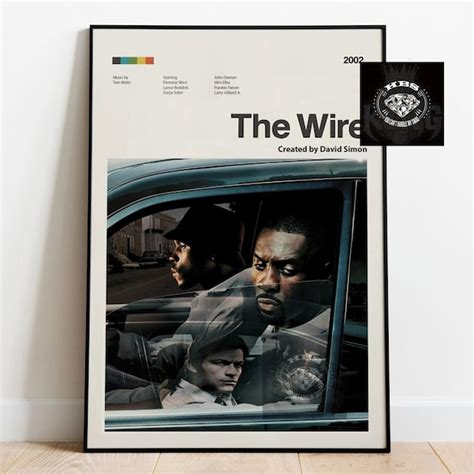 The Wire Framed Poster - Etsy